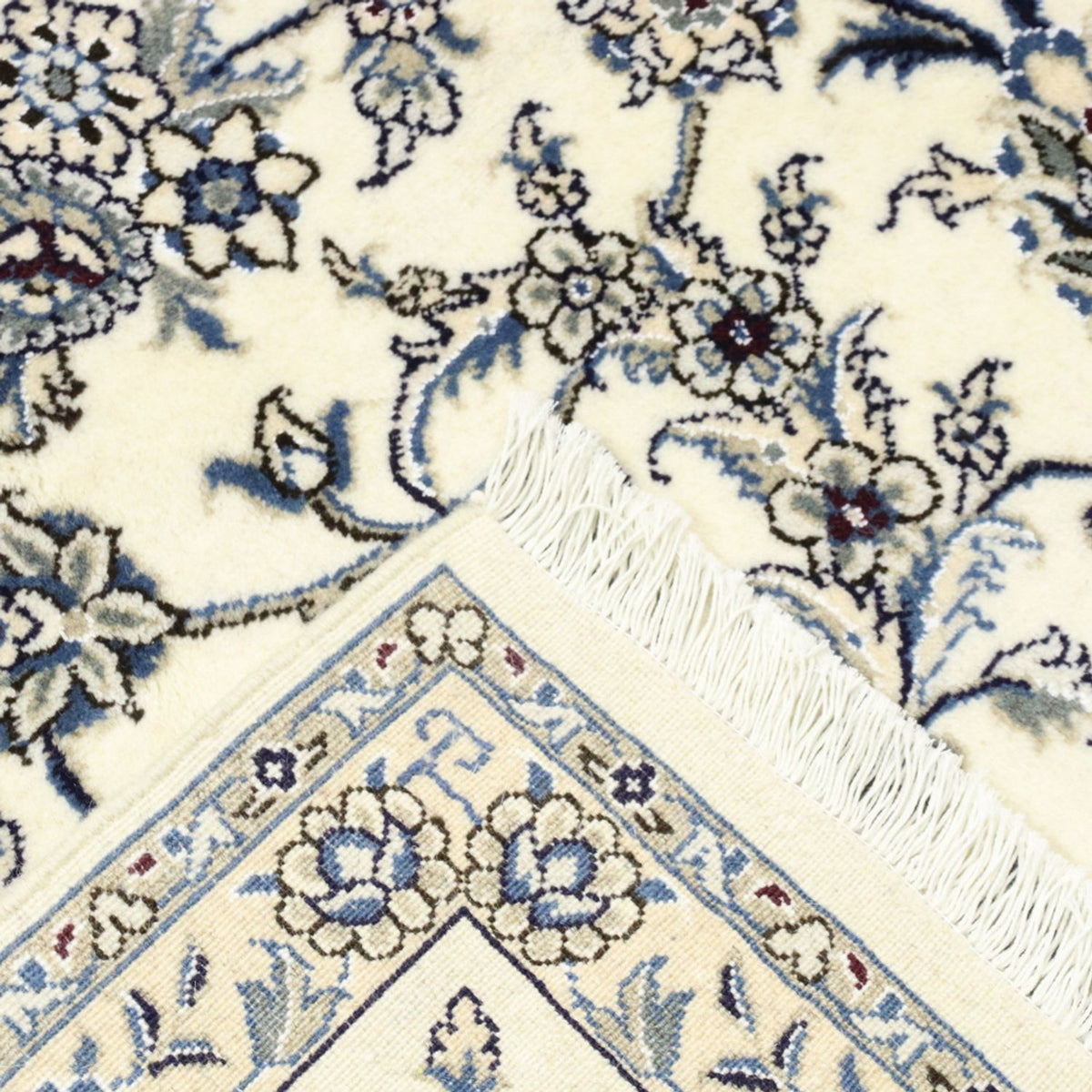 Perzisch tapijt - Nain - 342 x 245 cm - crème