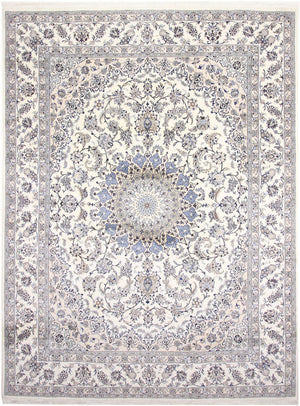 Perzisch tapijt - Nain - 396 x 300 cm - crème