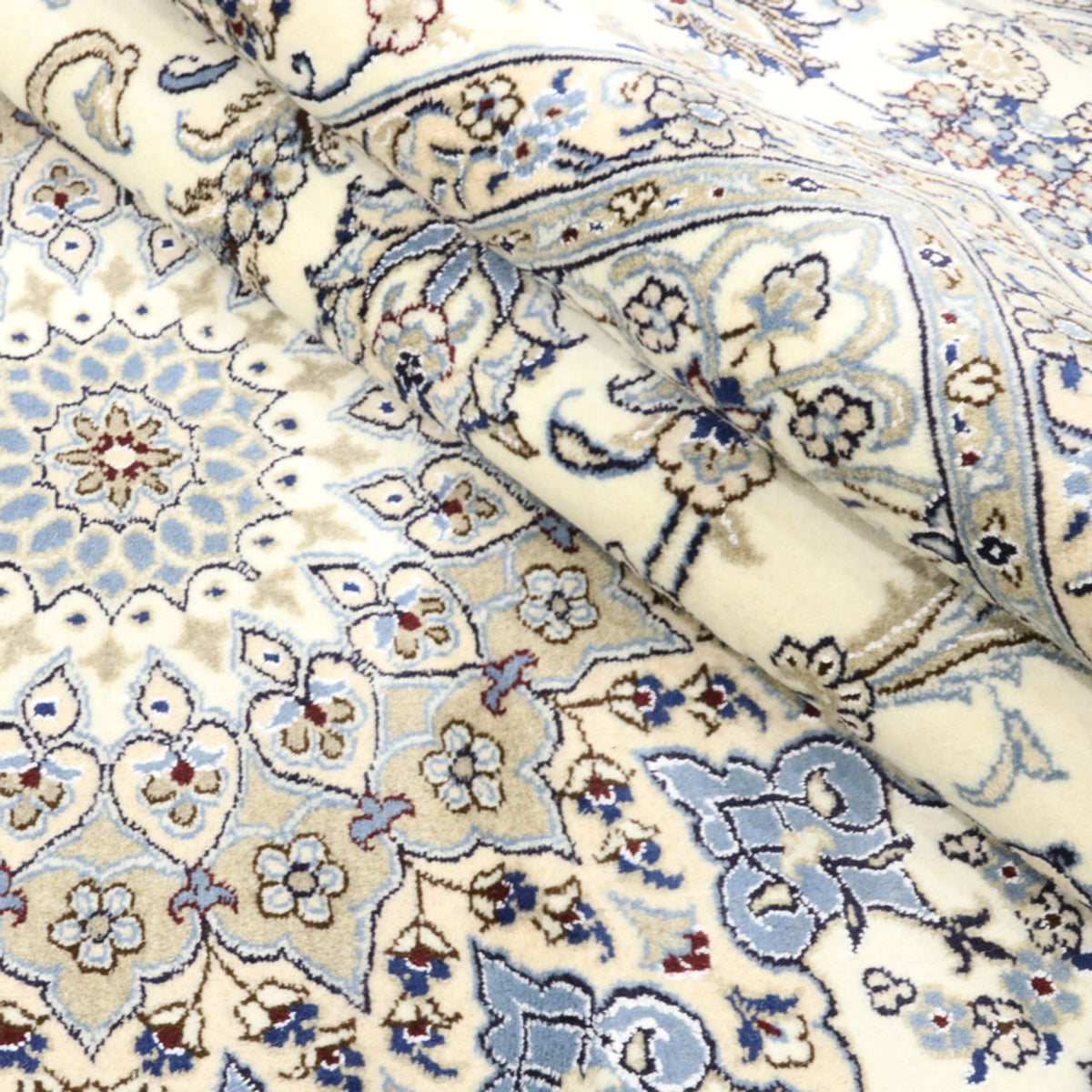 Perzisch tapijt - Nain - 396 x 300 cm - crème