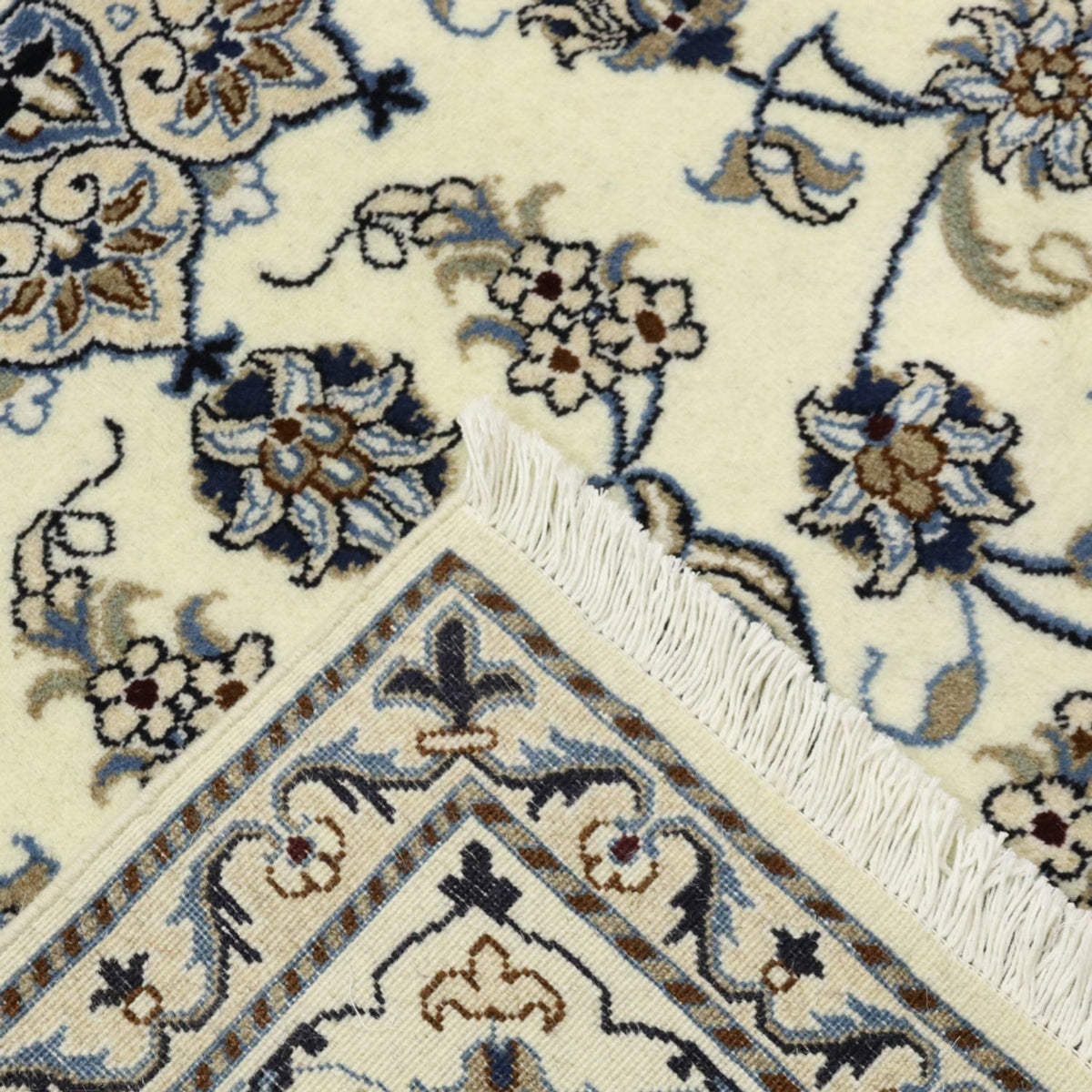 Perzisch tapijt - Nain - 286 x 193 cm - crème