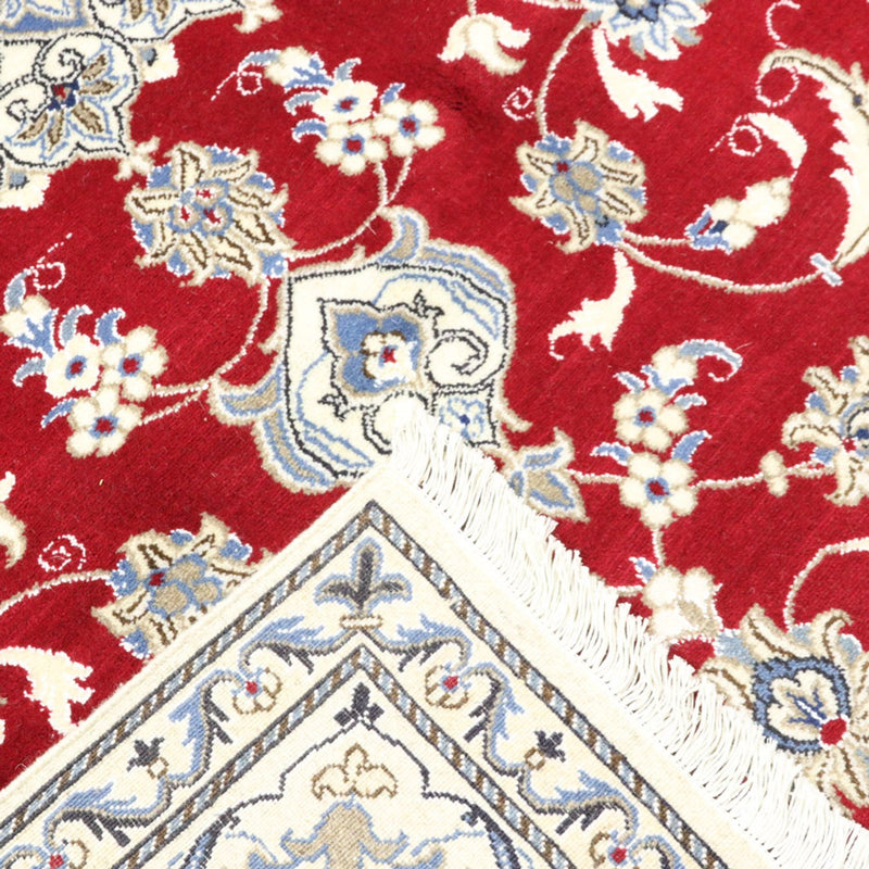 Perzisch tapijt - Nain - 292 x 194 cm - rood