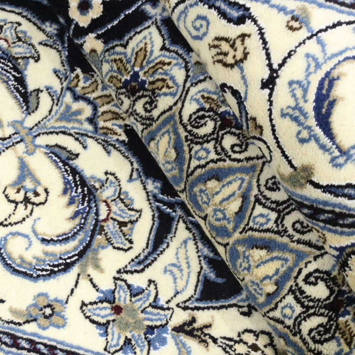 Perzisch tapijt - Nain - 250 x 197 cm - donkerblauw