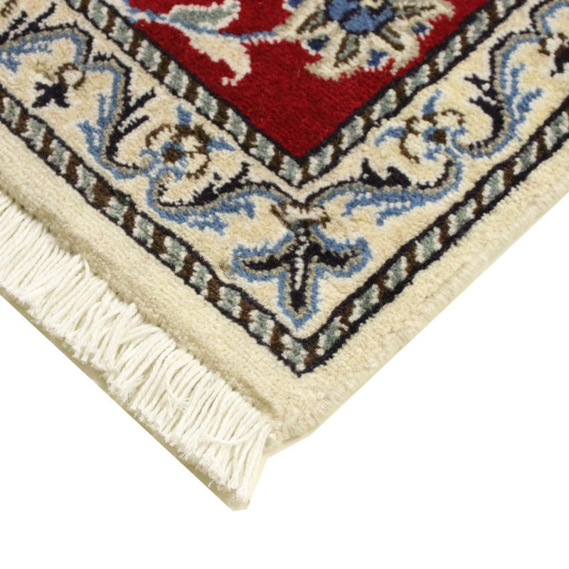 Loper Perzisch tapijt - Nain - 390 x 78 cm - rood