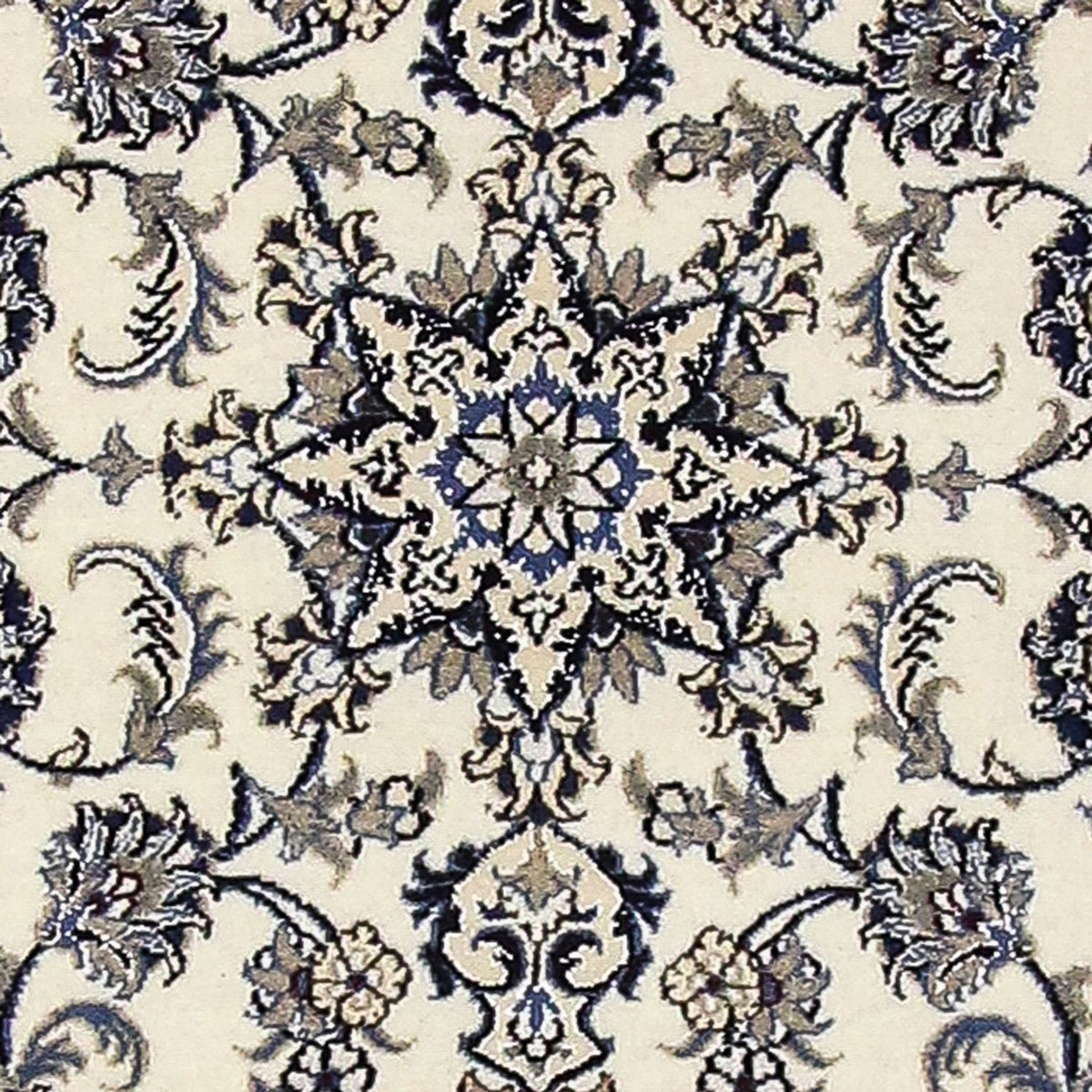 Loper Perzisch tapijt - Nain - 390 x 81 cm - crème