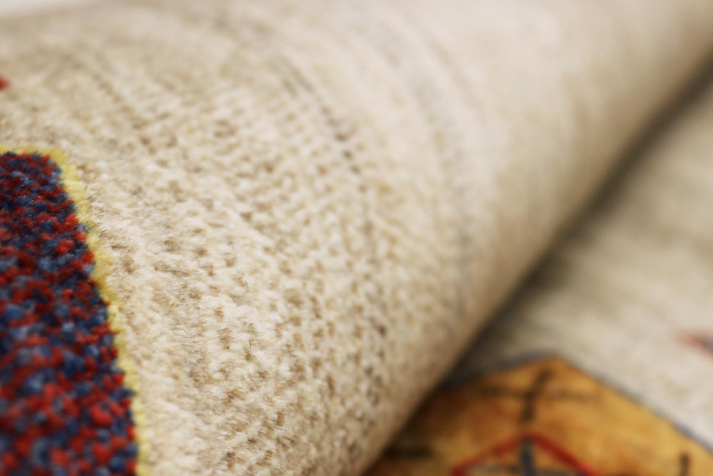 Gabbeh Teppich - Loribaft Indus - 156 x 102 cm - beige