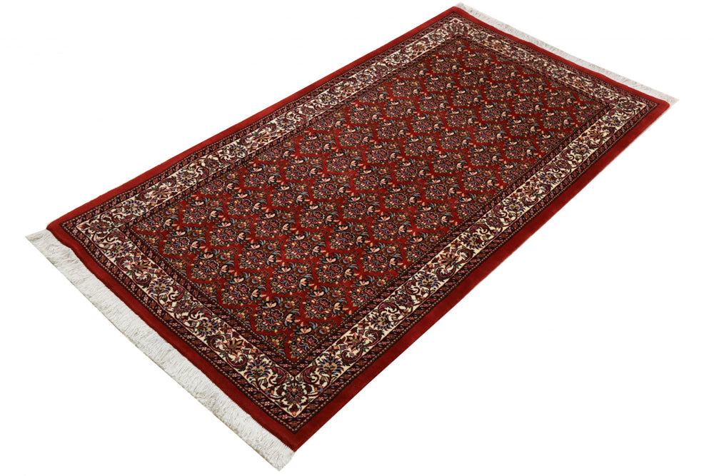 Läufer Perser - Bidjar - 197 x 102 cm - rot