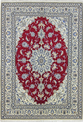 Perserteppich - Nain - Royal - 240 x 167 cm - rot
