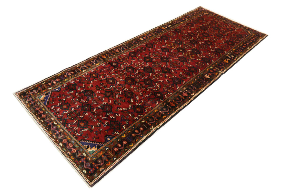 Hamadan Tapijt 326x127cm - Perzisch tapijt