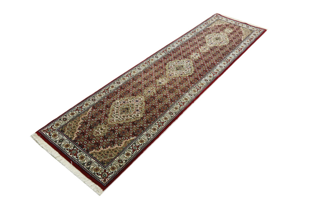 Indo Tabriz Tapijt 80x302cm - Oosters Tapijt