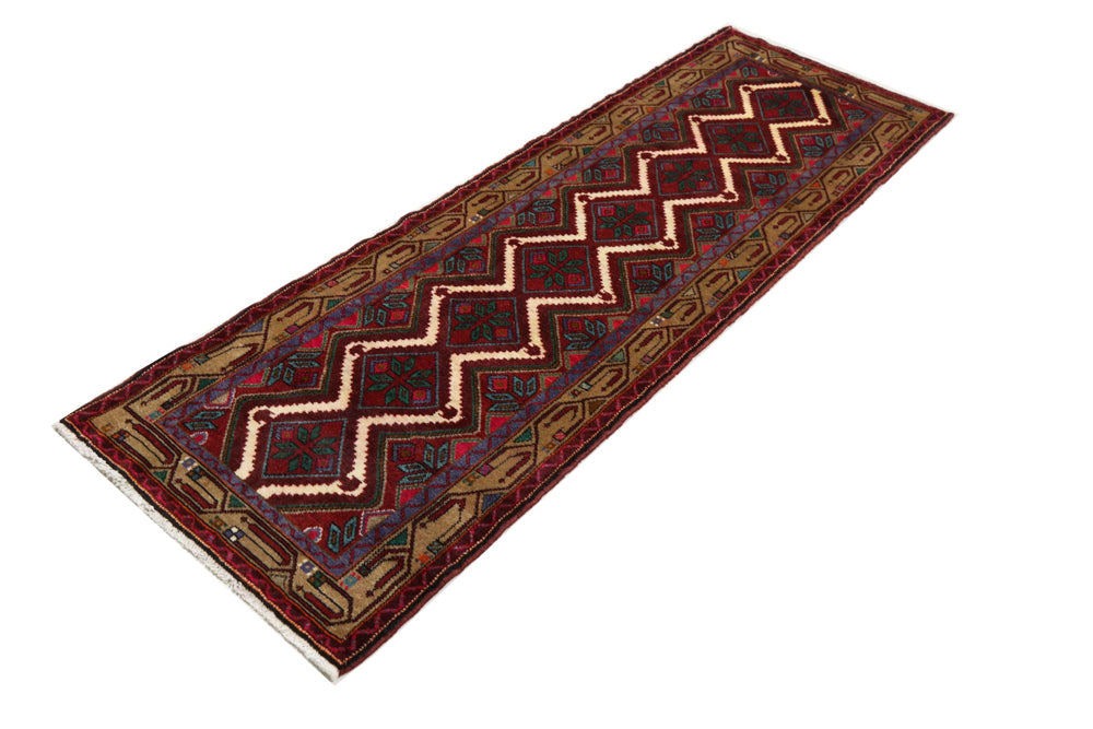 Hamadan Tapijt 87x260cm - Perzisch tapijt