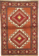 Perserteppich - Nomadic - 150 x 105 cm - terrakotta