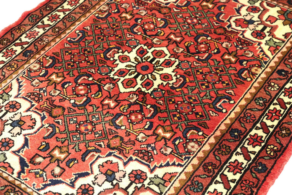 Perserteppich - Nomadic - 145 x 100 cm - rot