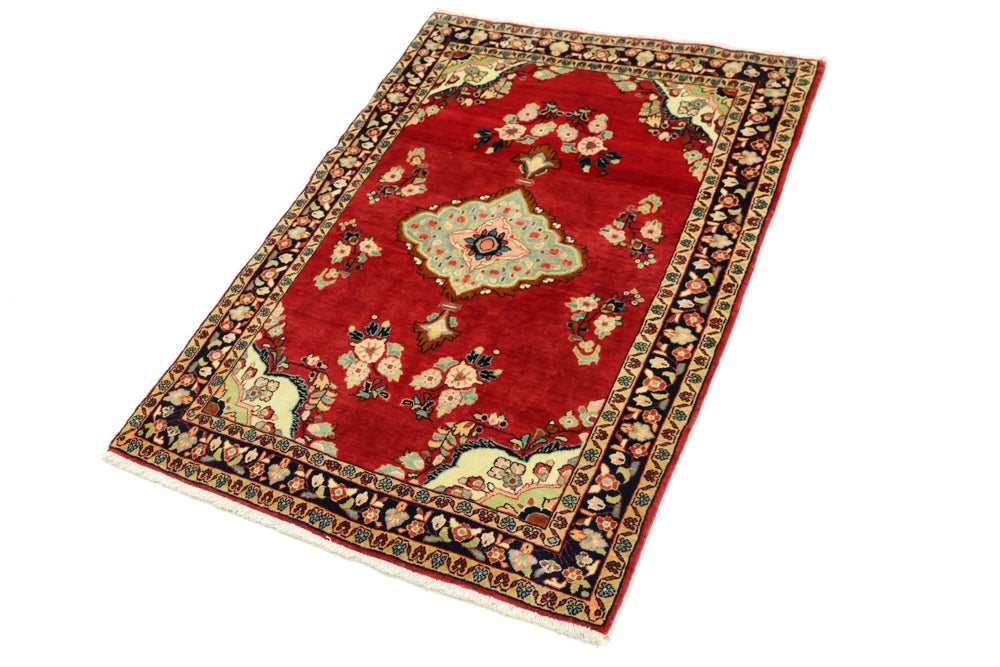 Sarouk Tapijt 110x161cm - Perzisch tapijt