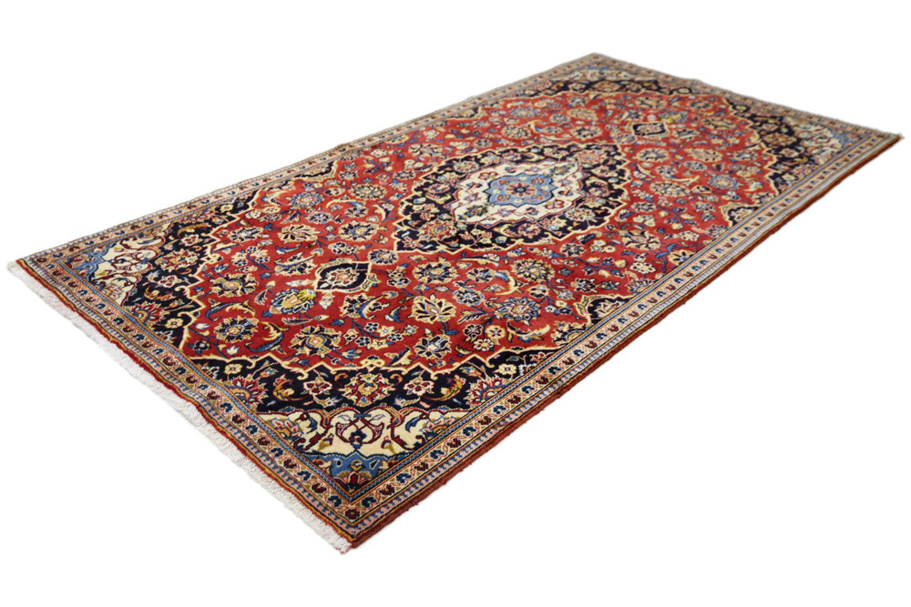 Kashan Tapijt 136x260cm - Perzisch tapijt