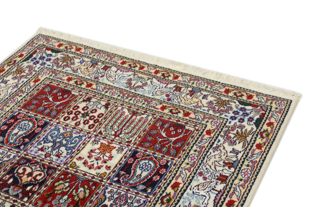 Perserteppich - Classic - 143 x 98 cm - dunkelbeige