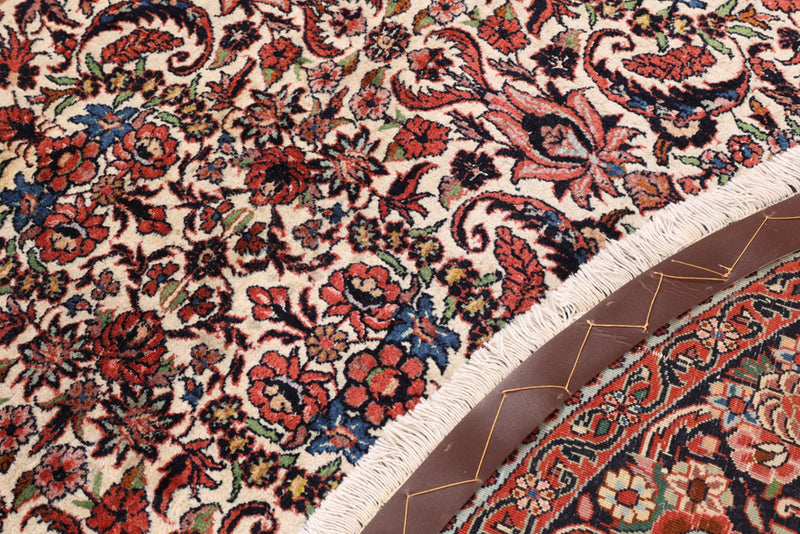 Perserteppich - Bidjar rund  - 205 x 202 cm - rost