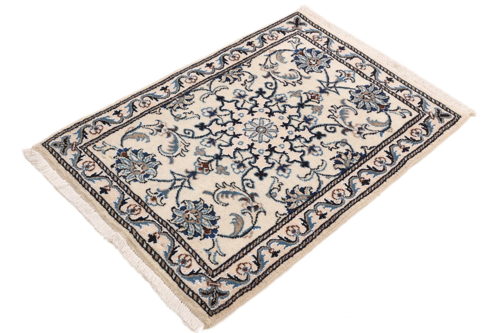 Nain - 12 la Tapijt 61x92cm - Perzisch tapijt