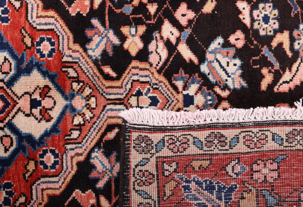 Perserteppich - Nomadic - 210 x 135 cm - dunkelrot