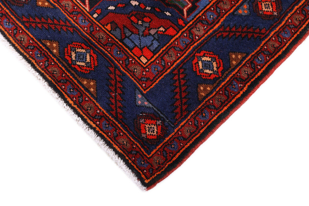 Perserteppich - Nomadic - 205 x 140 cm - dunkelrot