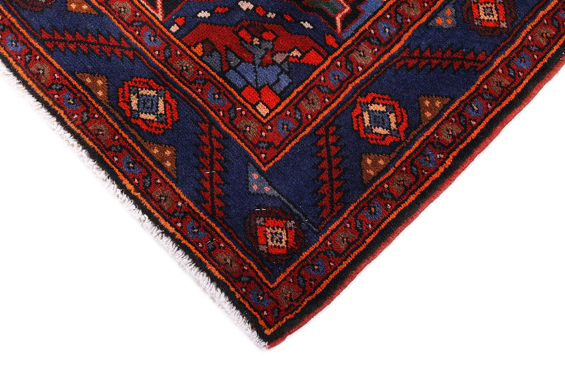 Perserteppich - Nomadic - 205 x 140 cm - dunkelrot