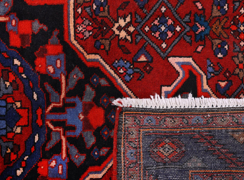 Perserteppich - Nomadic - 205 x 140 cm - dunkelrot