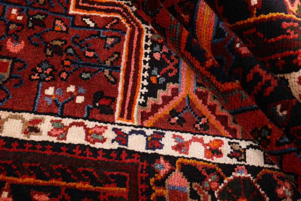 Perserteppich - Nomadic - 192 x 120 cm - dunkelrot