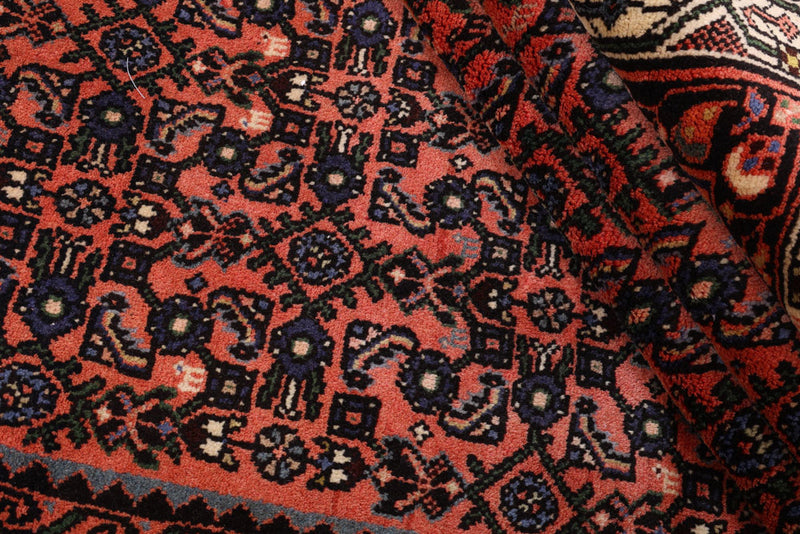 Perserteppich - Nomadic - 190 x 155 cm - dunkelrot