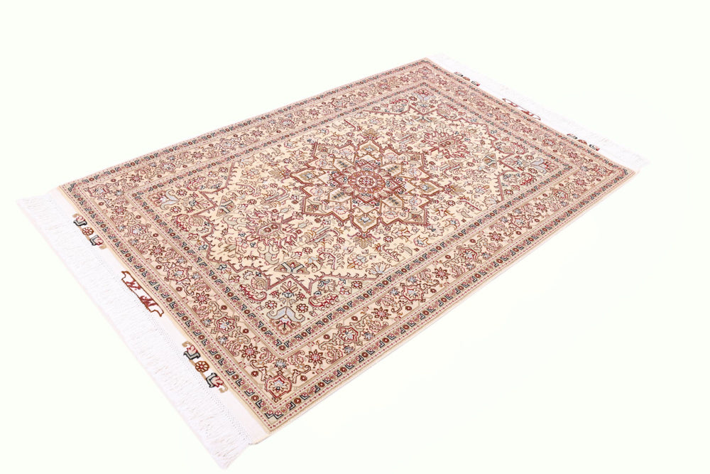 Perserteppich - Täbriz - Royal - 160 x 100 cm - hellbeige