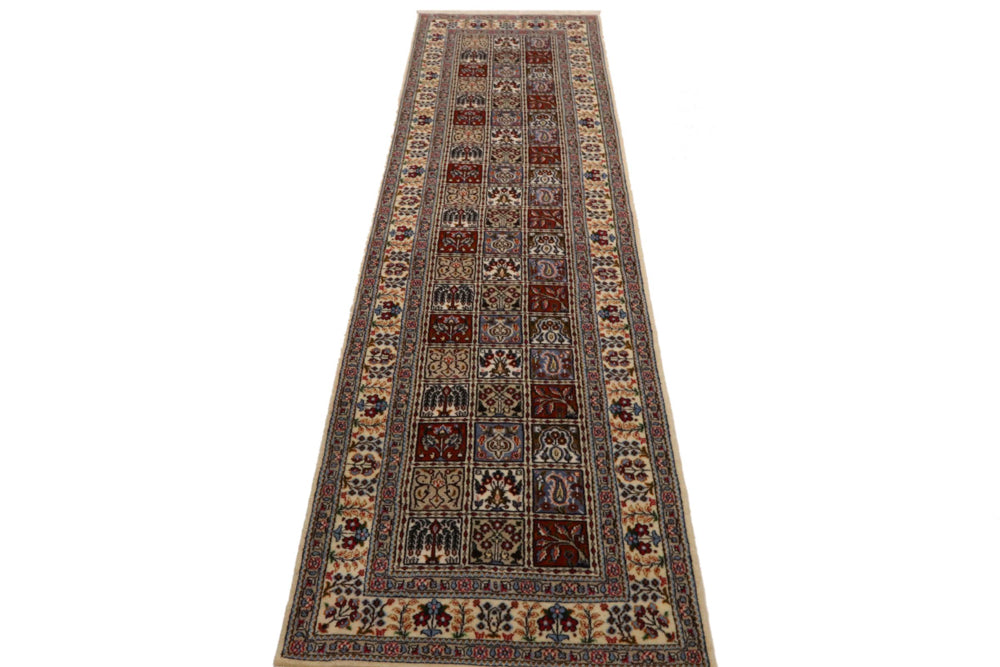 Läufer Perser - Classic - 298 x 78 cm - dunkelbeige