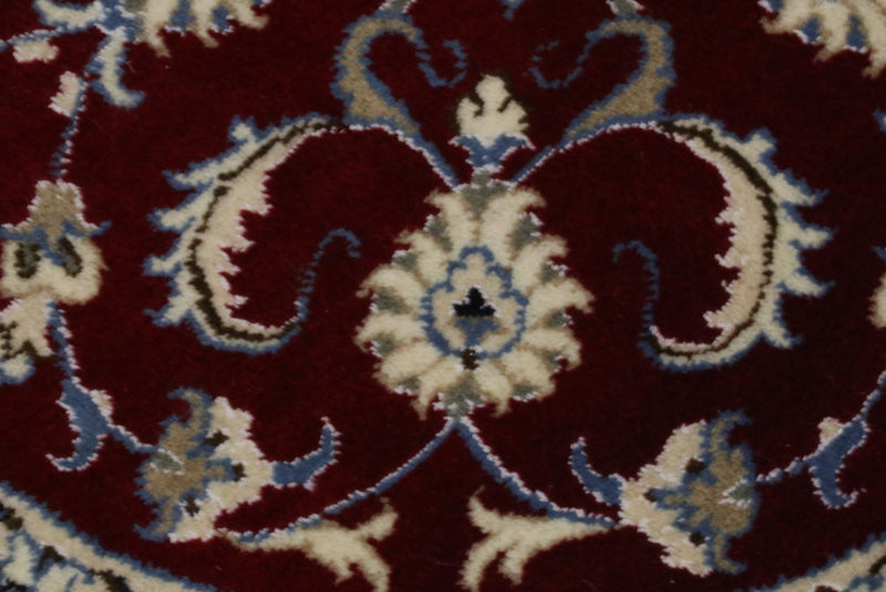 Läufer Perser - Nain - 100 x 100 cm - rot