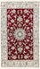 Perserteppich - Nain - 195 x 118 cm - rot