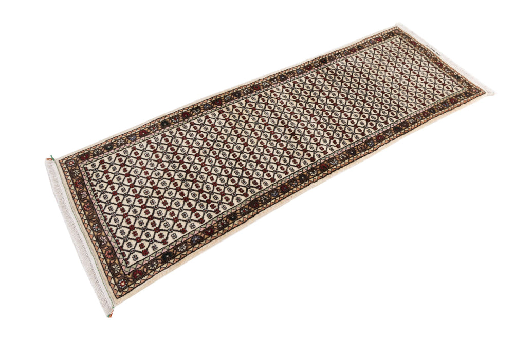 Läufer Perser - Mir - 190 x 63 cm - hellbeige