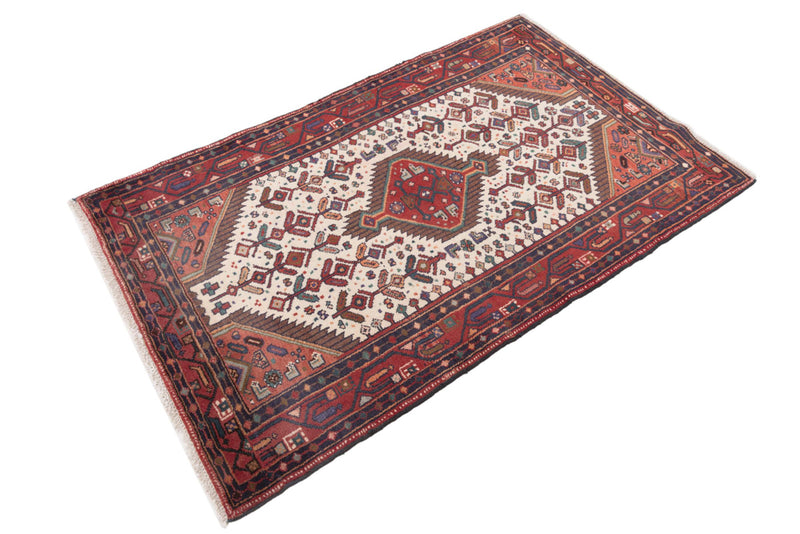 Perserteppich - Nomadic - 160 x 100 cm - hellrot
