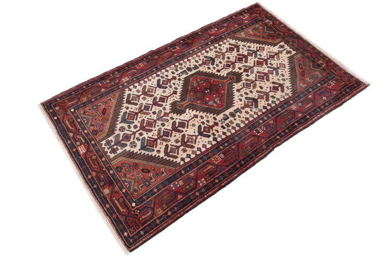 Perserteppich - Nomadic - 160 x 100 cm - hellrot