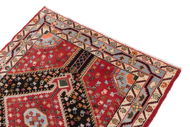 Perserteppich - Nomadic - 130 x 105 cm - mehrfarbig