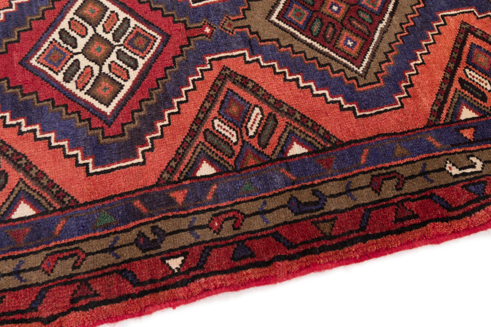 Läufer Perser - Nomadic - 289 x 81 cm - rost