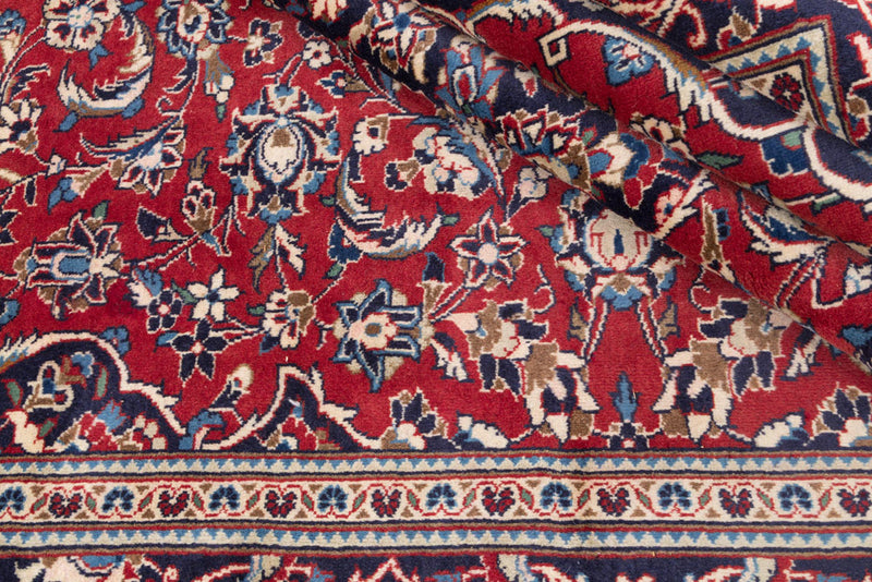 Perserteppich - Keshan - 344 x 252 cm - rot