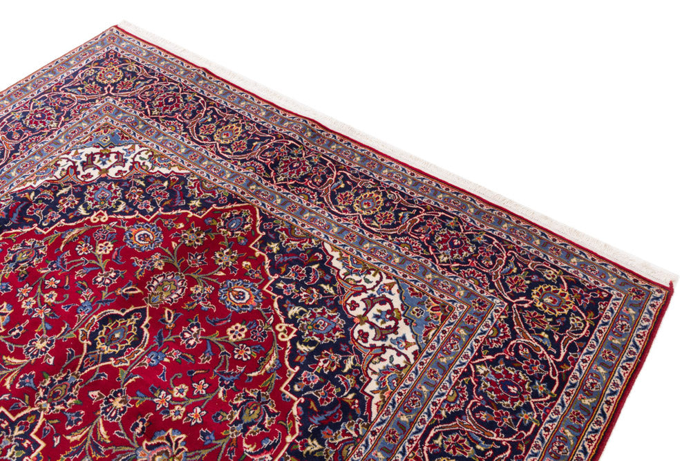 Perserteppich - Keshan - 345 x 233 cm - rot