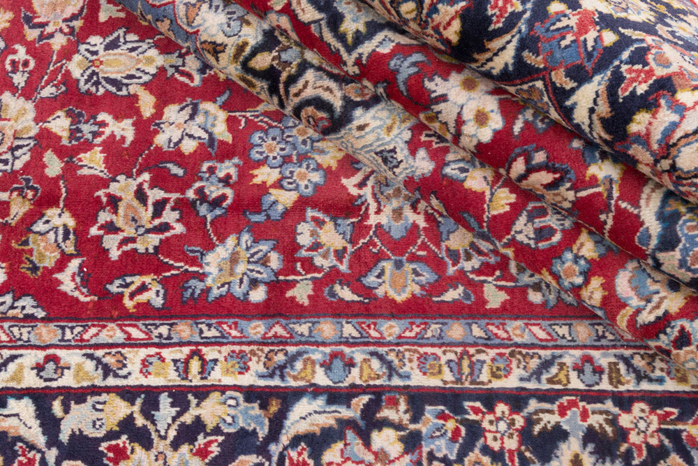 Perserteppich - Keshan - 355 x 245 cm - rot