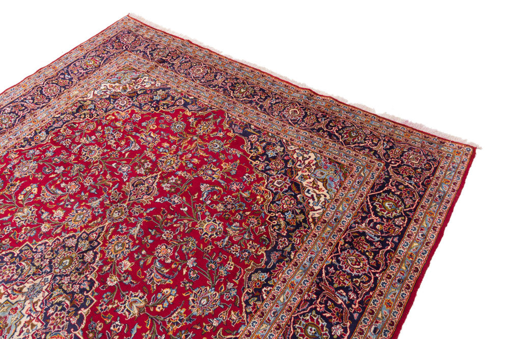 Perserteppich - Keshan - 420 x 300 cm - rot