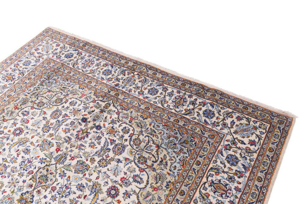 Perserteppich - Keshan - 365 x 250 cm - creme