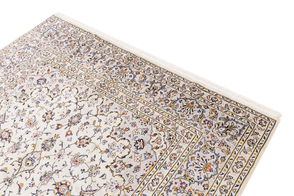 Perserteppich - Keshan - 353 x 240 cm - weiß