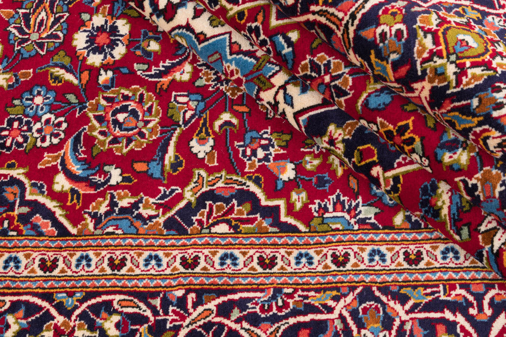Perserteppich - Keshan - 320 x 208 cm - rot