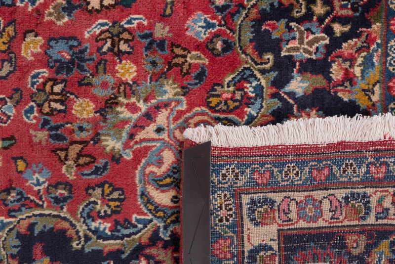 Perserteppich - Keshan - 300 x 195 cm - dunkelrot