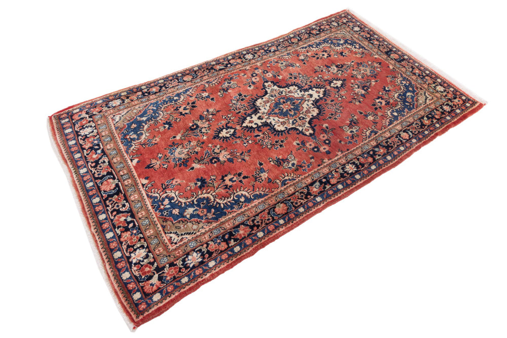 Sarough Tapijt 225x130cm - Perzisch tapijt