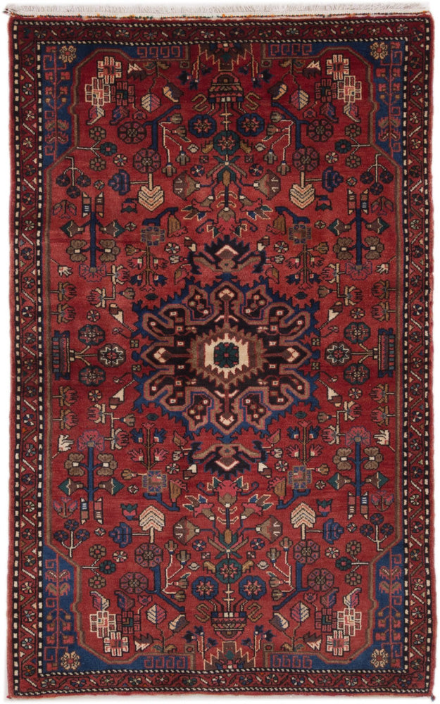Perserteppich - Nomadic - 180 x 115 cm - rot