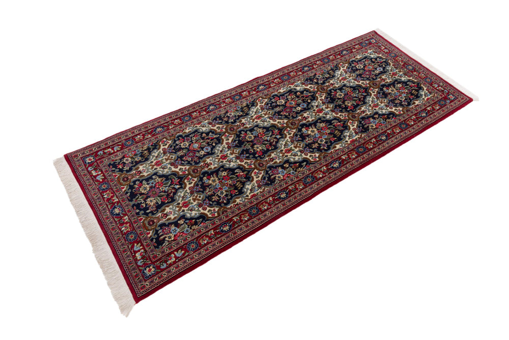 Qom Tapijt 200x52cm - Perzisch tapijt