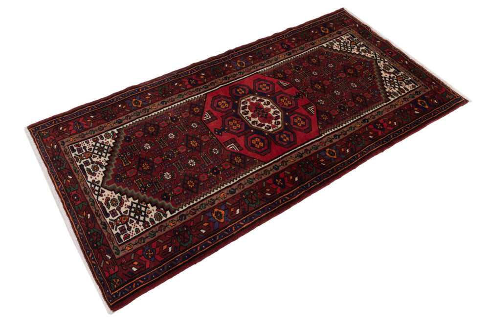 Hamadan Tapijt 205x100cm - Perzisch tapijt