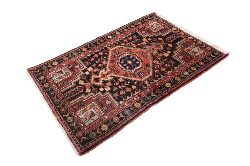 Hamadan Tapijt 130x85cm - Perzisch tapijt