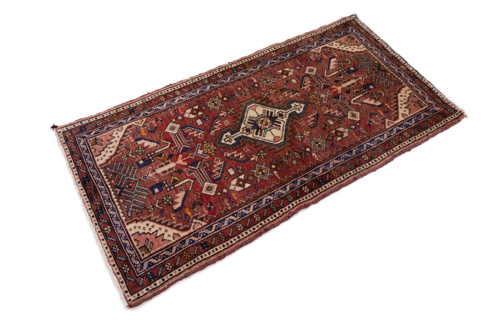 Hamadan Tapijt 72x137cm - Perzisch tapijt